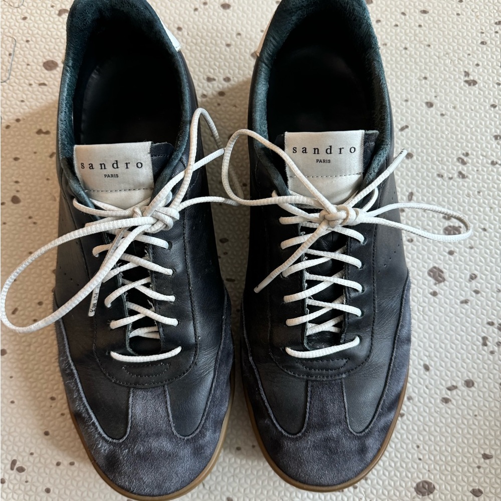 Sandro Sambas blue and white sz 8